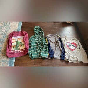 4 Long Sleeve Tees for Kids - Size 6